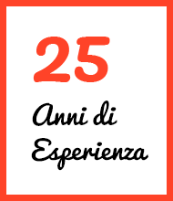 25 anni di esperienza